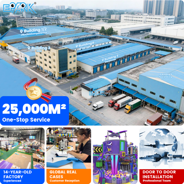 459m²  Commercial Indoor Trampoline Park and Soft Play Equipment for Kids,EPARK Indoor Playground One-stop Solution