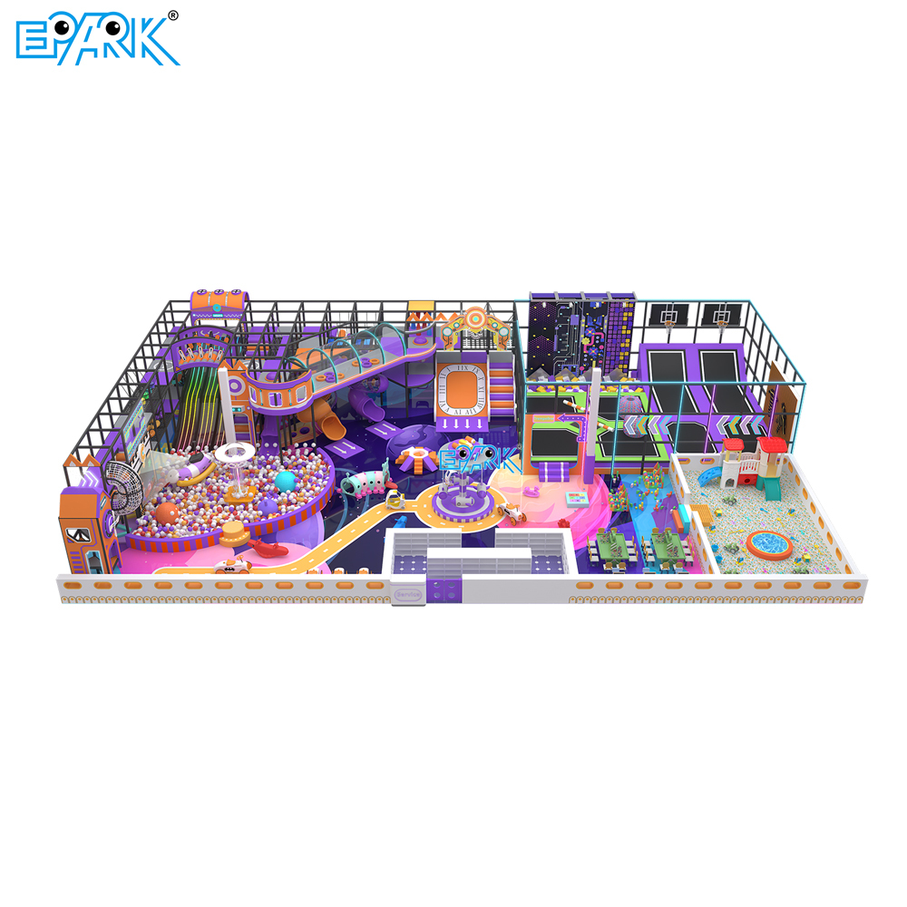 459m²  Commercial Indoor Trampoline Park and Soft Play Equipment for Kids,EPARK Indoor Playground One-stop Solution