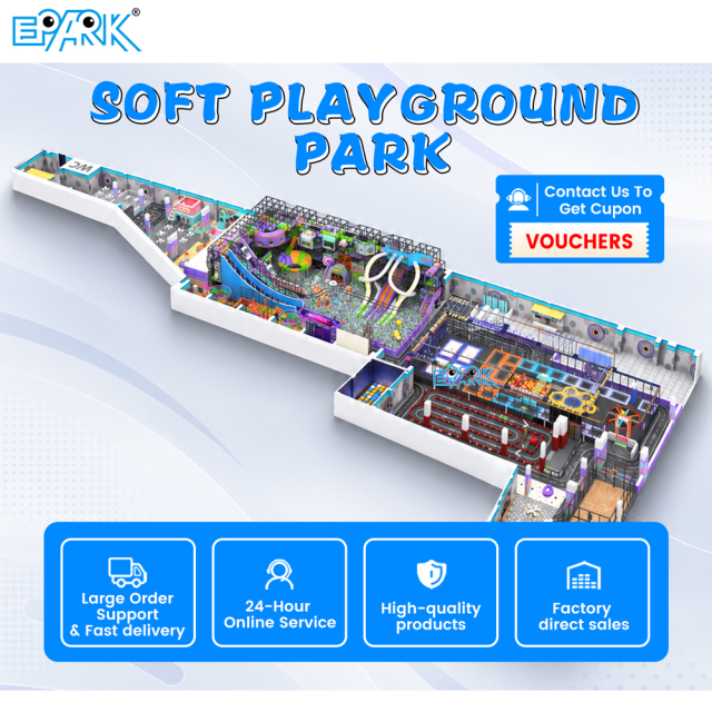 3150m² Large Commercial Indoor Soft Playground,EPARK Indoor Playground One-stop Solution