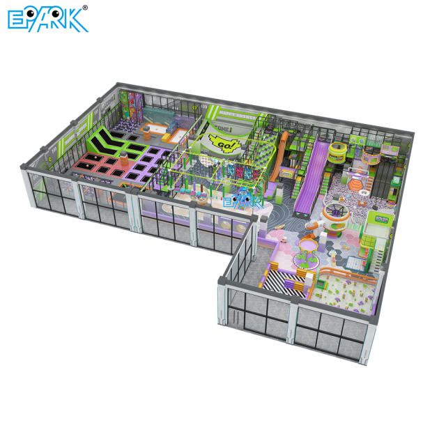 1500m² Large Commercial Indoor Soft Playground,EPARK Indoor Playground One-stop Solution