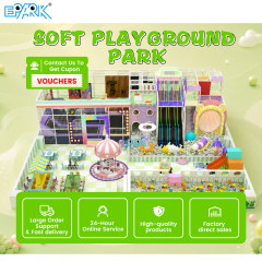 284㎡ Modern Indoor Soft Playground with Slides,EPARK Indoor Playground One-stop Solution