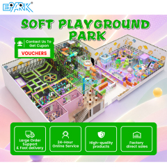 1212㎡ Large Indoor Playground with Trampoline & Adventure Zones,EPARK Indoor Playground One-stop Solution