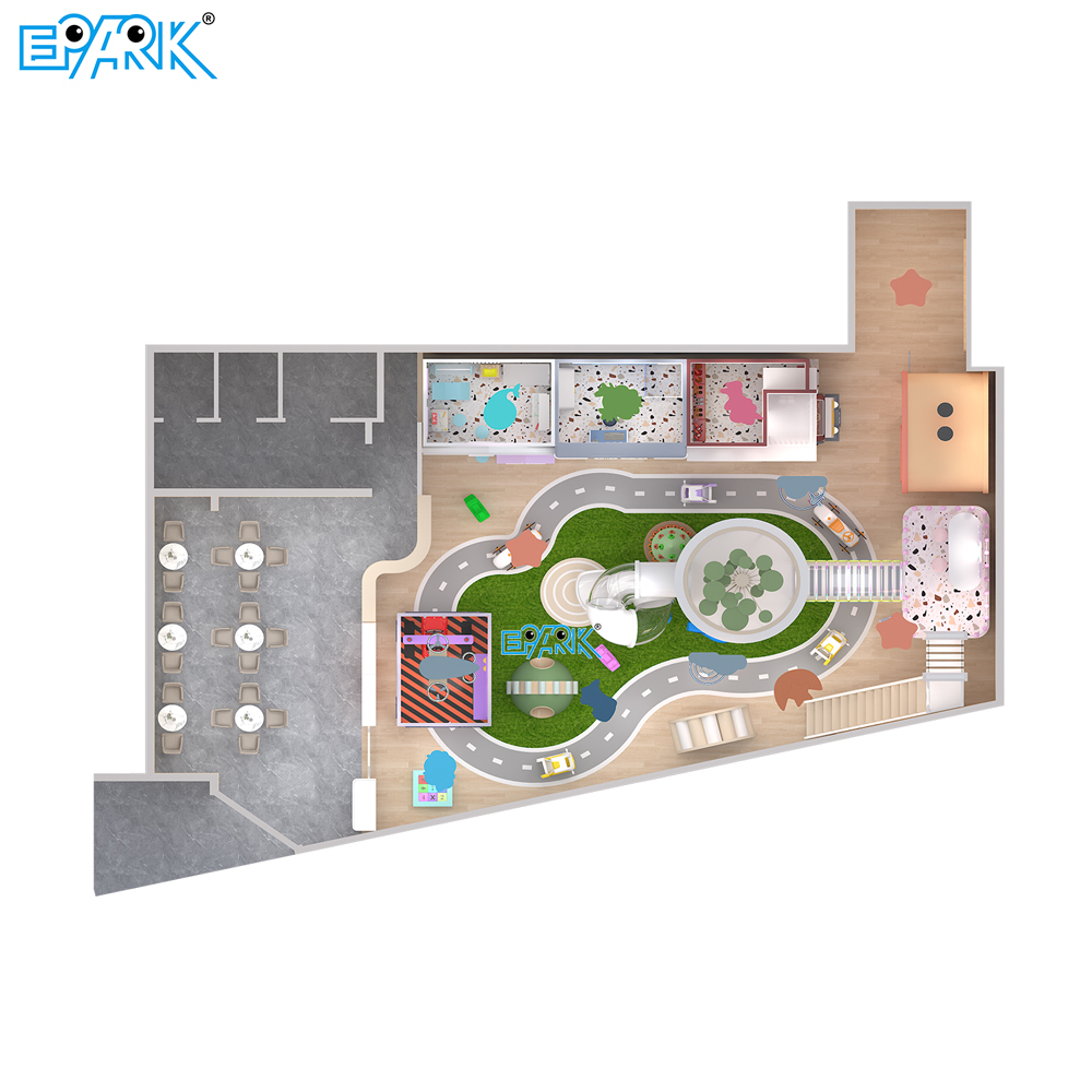 118 m² Custom Themed Indoor Soft Playground,EPARK Indoor Playground One-stop Solution