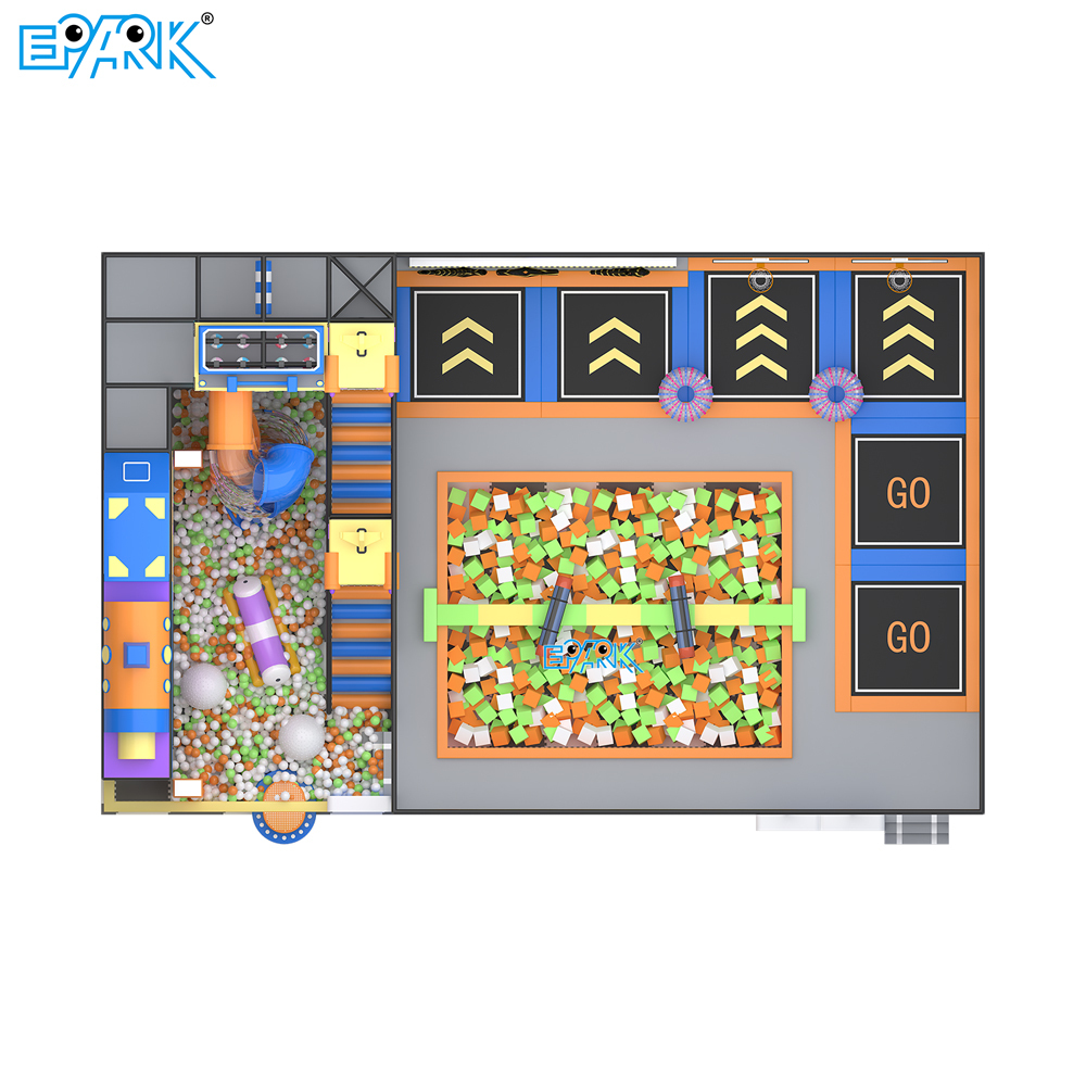 173㎡ Adventure Indoor Soft Playground Design,EPARK Indoor Playground One-stop Solution