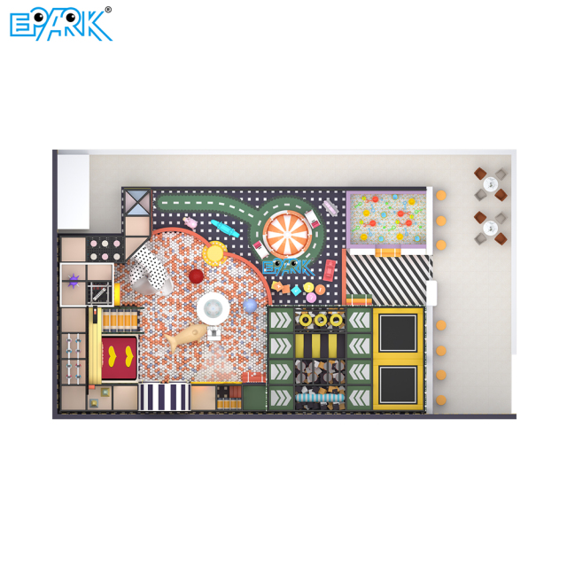 260㎡ Modern Indoor Soft Playground Design,EPARK Indoor Playground One-stop Solution