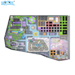 2000㎡ Futuristic Indoor Soft Playground with Adventure Zones,EPARK Indoor Playground One-stop Solution