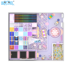 190㎡ Purple Theme Indoor Playground with Slides & Ball Pit,EPARK Indoor Playground One-stop Solution