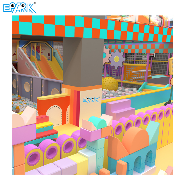 530㎡ Colorful Indoor Playground with Slides & Ball Pit,EPARK Indoor Playground One-stop Solution