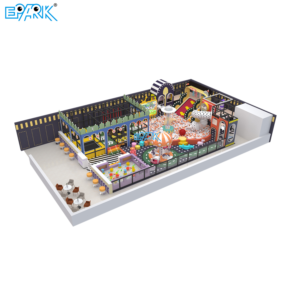260㎡ Modern Indoor Soft Playground Design,EPARK Indoor Playground One-stop Solution