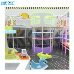 393㎡ Futuristic Indoor Playground with Trampoline & Slides,EPARK Indoor Playground One-stop Solution