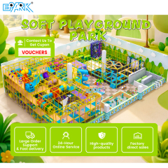 510㎡ Colorful Indoor Playground with Trampoline and Slides,EPARK Indoor Playground One-stop Solution