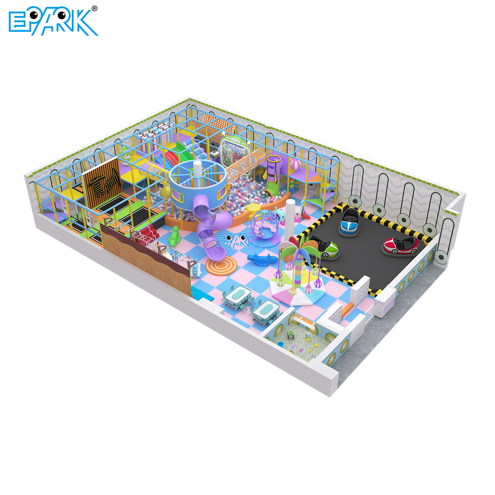 267㎡ Colorful Indoor Playground with Slides and Ball Pit,EPARK Indoor Playground One-stop Solution