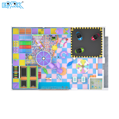 267㎡ Colorful Indoor Playground with Slides and Ball Pit,EPARK Indoor Playground One-stop Solution