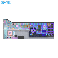 594㎡ Futuristic Indoor Playground with Slides,EPARK Indoor Playground One-stop Solution