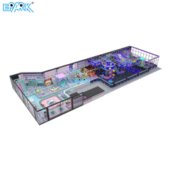 594㎡ Futuristic Indoor Playground with Slides,EPARK Indoor Playground One-stop Solution