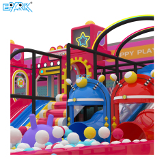 595㎡ Indoor Soft Playground with Trampoline & Slides,EPARK Indoor Playground One-stop Solution