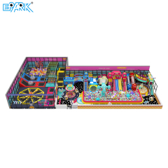 595㎡ Indoor Soft Playground with Trampoline & Slides,EPARK Indoor Playground One-stop Solution
