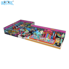 595㎡ Indoor Soft Playground with Trampoline & Slides,EPARK Indoor Playground One-stop Solution