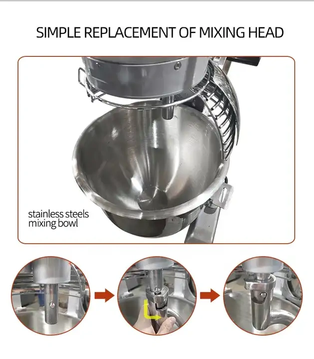 Professional large 20L 30L 40L electric multifunctional kitchen baking machine bread food mixer