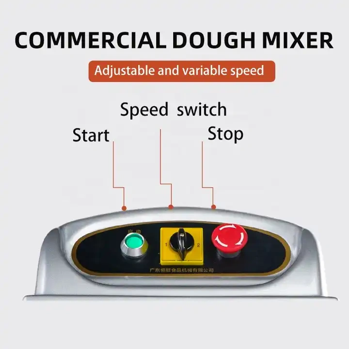 Cake and bread dough spiral mixer Industrial 20L 30L 40L 50L stainless steel powerful dough mixing machine