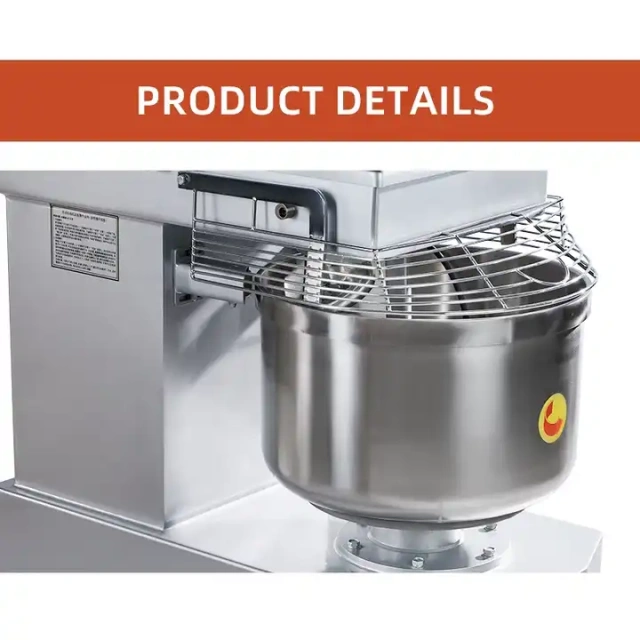 HS130S Guaranteed Quality Large Capacity Baking Machine Food Spiral Mixer