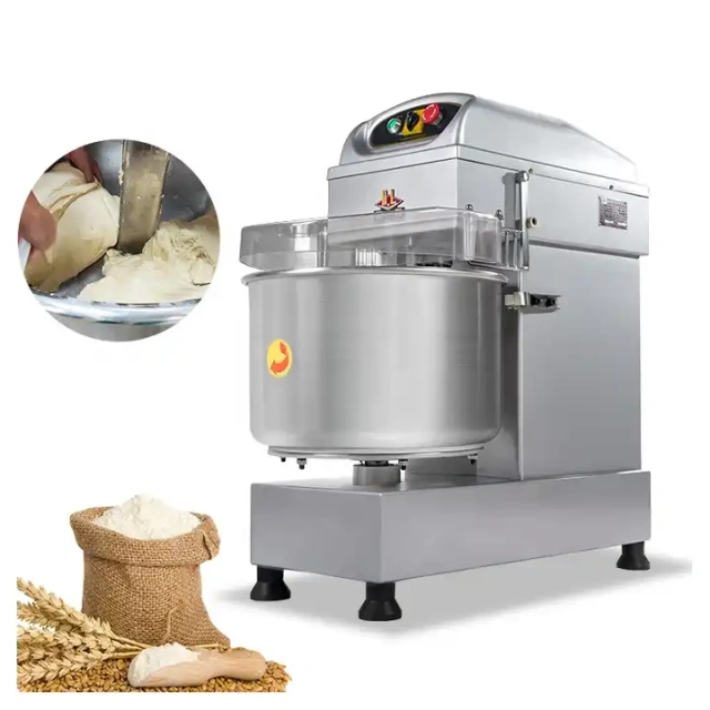 Cake and bread dough spiral mixer Industrial 20L 30L 40L 50L stainless steel powerful dough mixing machine