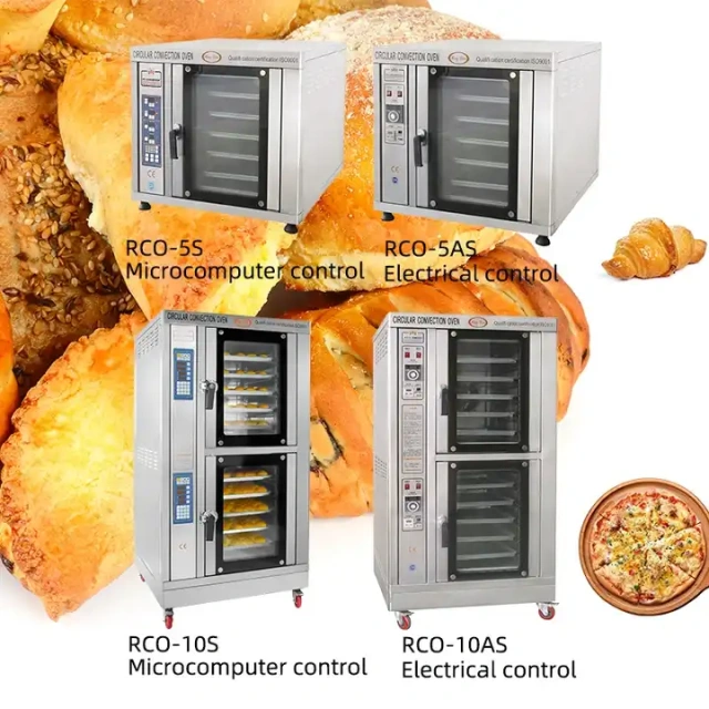 Professional commercial multifunctional oven hot air circulation pastry bread electric baking oven