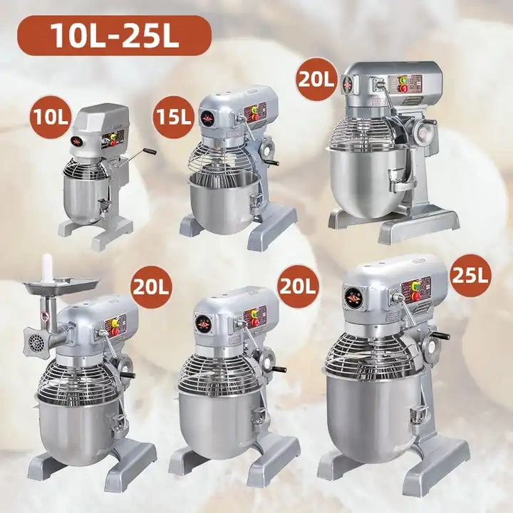 Professional large 20L 30L 40L electric multifunctional kitchen baking machine bread food mixer