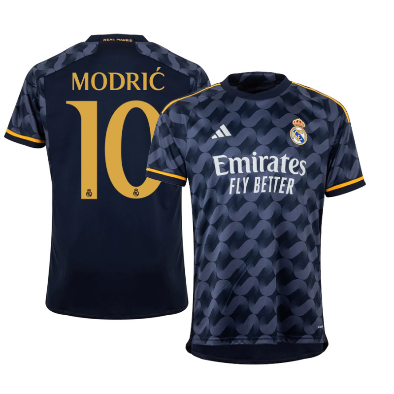 Real Madrid fan version away jersey Shirt 2023-24 with Modrić 10 printing  free shipping