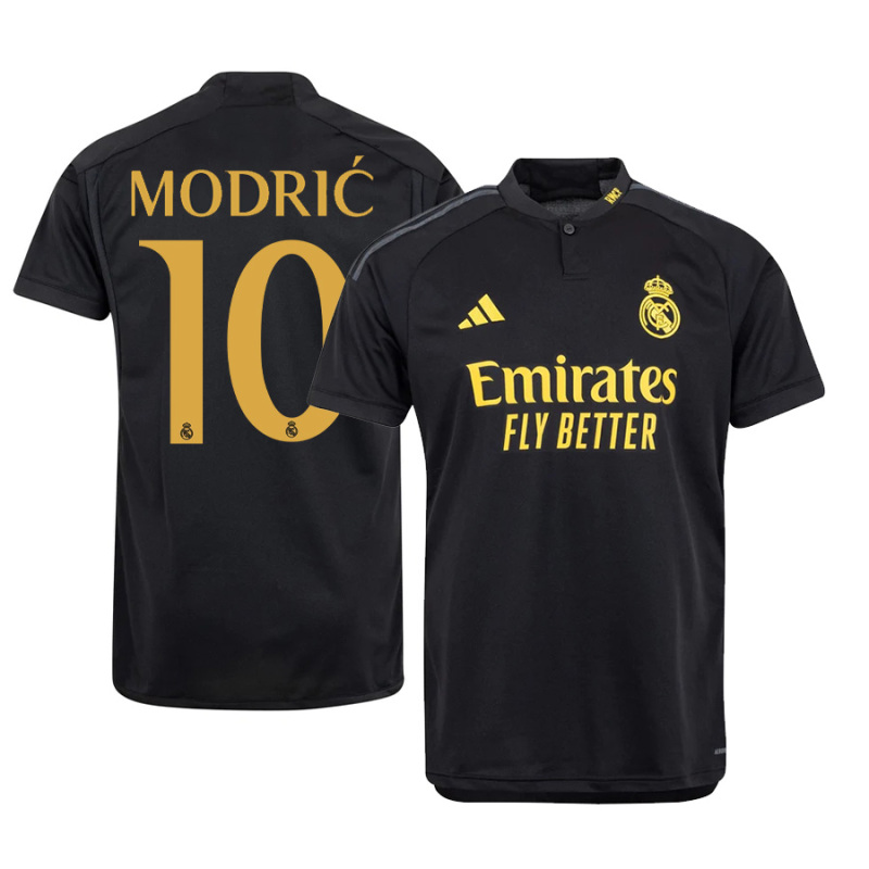 Real Madrid fan version Second jersey  with Modrić 10 printing  free shipping  2023-24