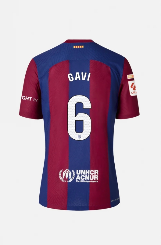 FC Barcelona fan version home Jersey - GAVI 23/24   free shipping