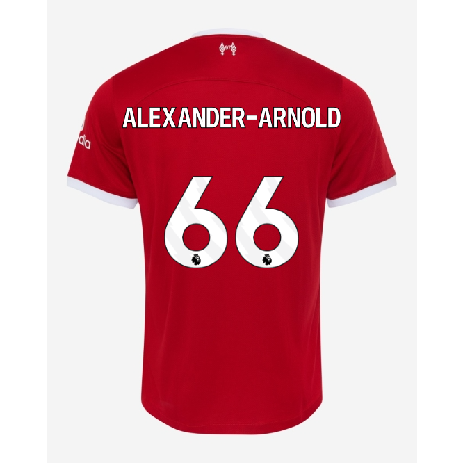 Liverpool Home Jersey  2023/24 With  ALEXANDER-ARNOLD 66  Printing  LFC Short sleeve free shipping