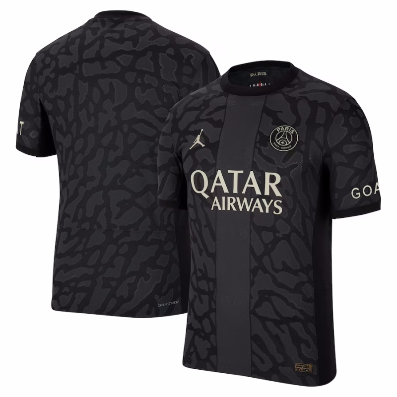 Paris Saint-Germain player version Third Away Jersey  PSG Short sleeve customization 23/24  free shipping