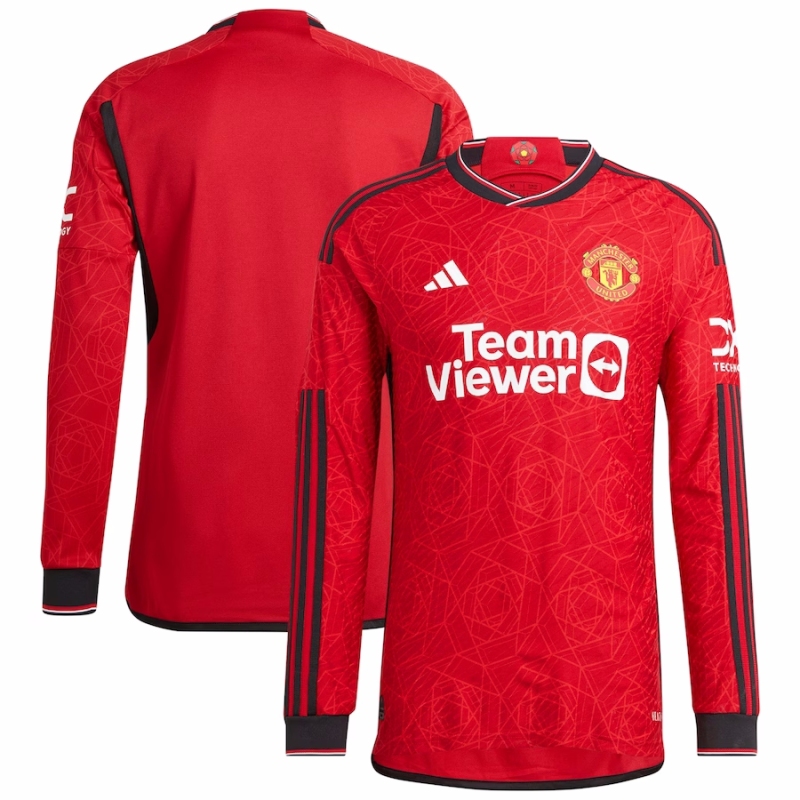 Manchester United player version Long Sleeve jersey 23/24   free shipping