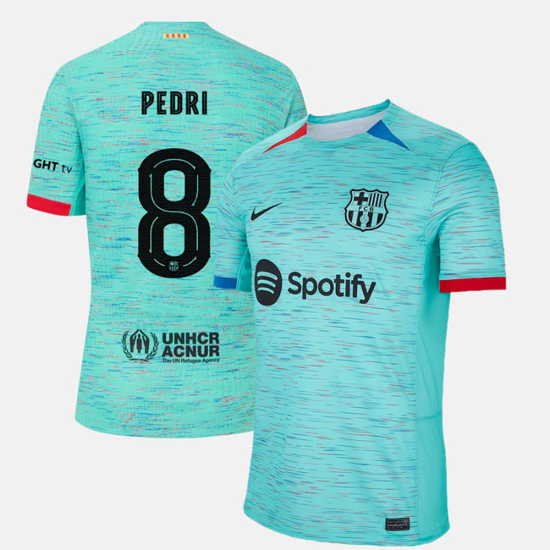 FC Barcelona fan version third  Jersey - PEDRI 8   free shipping 23/24