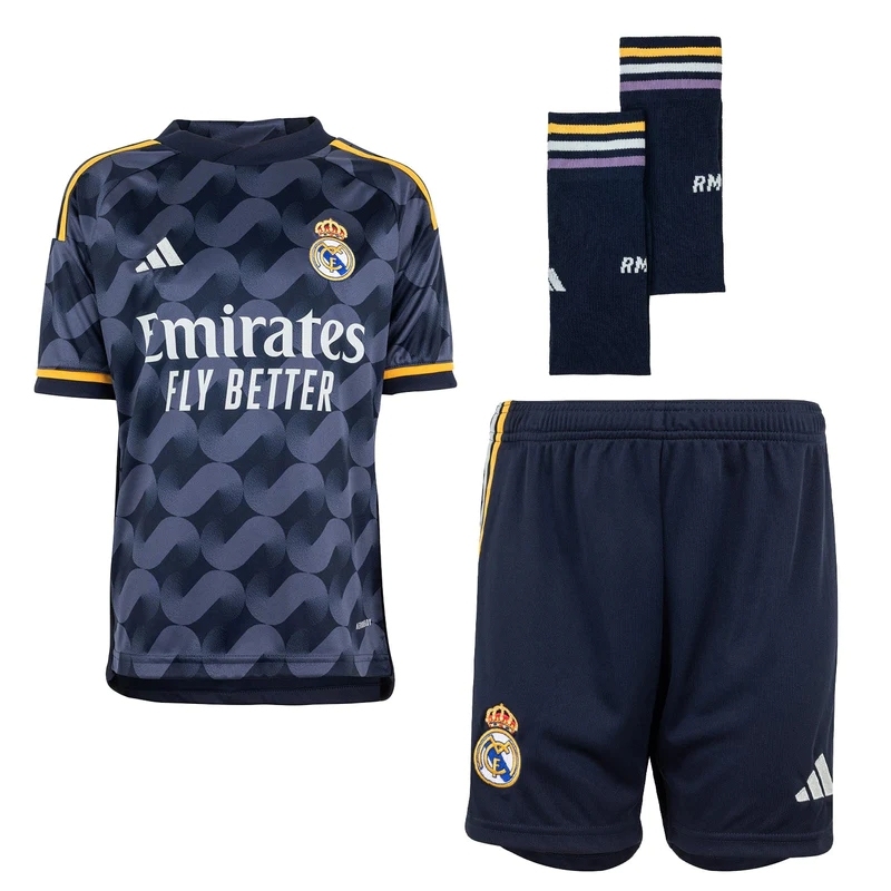 Real Madrid children's Away jersey kit 23/24 +socks + free shipping
