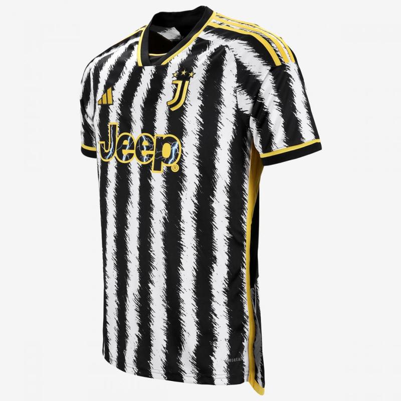 Juventus Home Jersey customize Short sleeve   Fan Version Soccer Jersey 2023/24