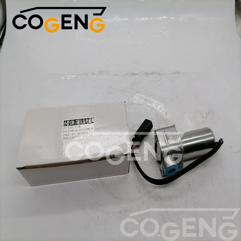 COGENG  702-21-07311   High-Performance Solenoid Valvefor Komatsu PC130-PC350 & D61 |,Excavator Solenoid Valve | Excavator Pressure Switch | Excavator Revolution Sensor | Excavator Wiring Harness | Excavator Throttle Motor --- COGENG High-Qulity Parts Service GAOGENG Provider,COGENG 702-21-07311 Valve | PC130-350 & D61 Direct Fit
