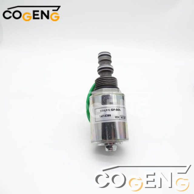 COGENG 147-5399 (1475399) Caterpillar Solenoid Valve | 24V | Direct OEM Replacement for 824G 825G 826G 950F2 960F,Excavator Solenoid Valve | Excavator Pressure Switch | Excavator Revolution Sensor | Excavator Wiring Harness | Excavator Throttle Motor --- COGENG High-Qulity Parts Service GAOGENG Provider,COGENG 147-5399 24V CAT Solenoid | 824G-960F Valve