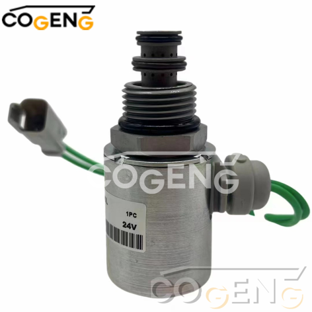COGENG 154-3064 (1543064) Caterpillar Solenoid Valve | 24V | Direct OEM Replacement for 824G 825G 826G 950F2 960F,Excavator Solenoid Valve | Excavator Pressure Switch | Excavator Revolution Sensor | Excavator Wiring Harness | Excavator Throttle Motor --- COGENG High-Qulity Parts Service GAOGENG Provider,COGENG 154-3064 CAT Solenoid Valve 824G 960F 24V Direct Fit