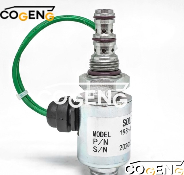 COGENG 198-4607 (1984607) Caterpillar Solenoid Valve | Direct OEM Replacement for D6R D7R D8R | 3176C 3306 3406E Engines,Excavator Solenoid Valve | Excavator Pressure Switch | Excavator Revolution Sensor | Excavator Wiring Harness | Excavator Throttle Motor --- COGENG High-Qulity Parts Service GAOGENG Provider,COGENG 198-4607 CAT Solenoid | D6R-D8R & 3176C-3406E