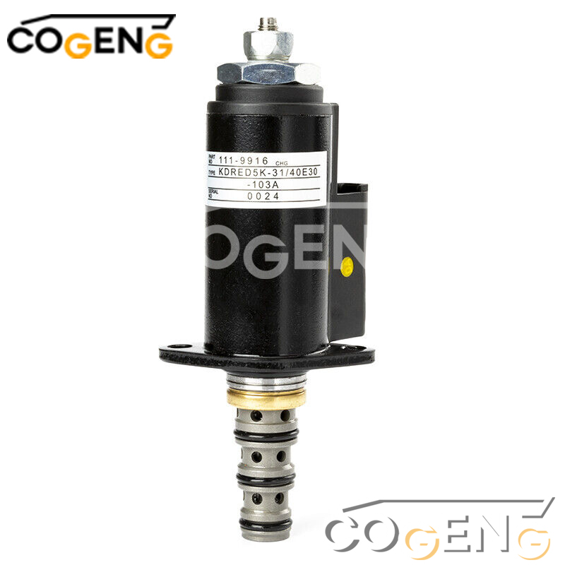COGENG 111-9916 Caterpillar Premium Solenoid Valve | Direct OEM Replacement for Multiple Cat® Machine Applications,Excavator Solenoid Valve | Excavator Pressure Switch | Excavator Revolution Sensor | Excavator Wiring Harness | Excavator Throttle Motor --- COGENG High-Qulity Parts Service GAOGENG Provider,COGENG 111-9916 Yellow Dot CAT Solenoid | 308D-330D Valve