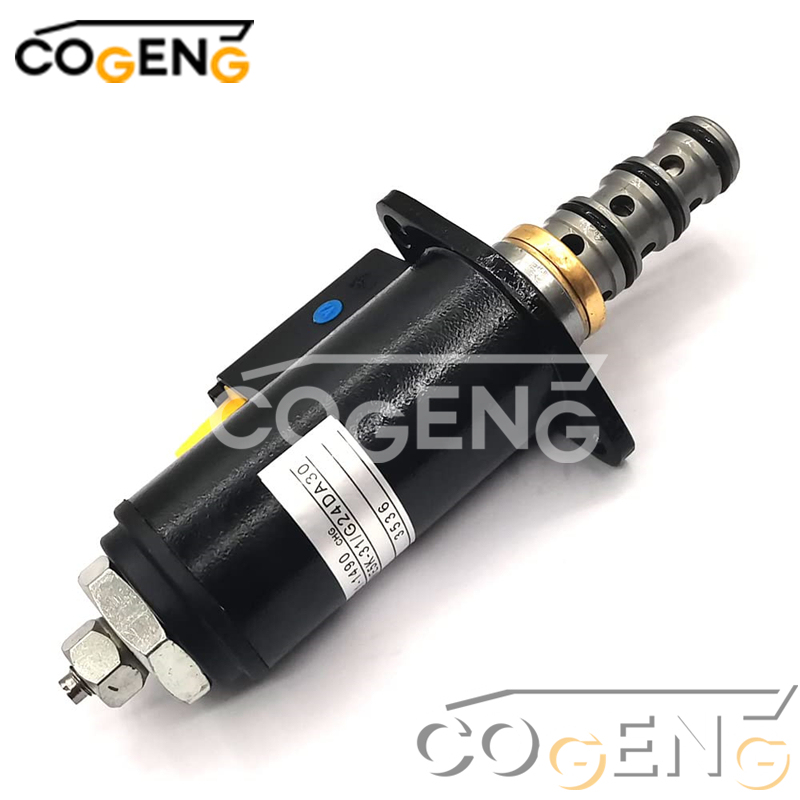 COGENG 121-1490 (1211490) Caterpillar Rotary Solenoid Valve | Direct OEM Replacement for Caterpillar Equipment,Excavator Solenoid Valve | Excavator Pressure Switch | Excavator Revolution Sensor | Excavator Wiring Harness | Excavator Throttle Motor --- COGENG High-Qulity Parts Service GAOGENG Provider,COGENG 121-1490 Blue Dot CAT Solenoid | E320-330C Rotary