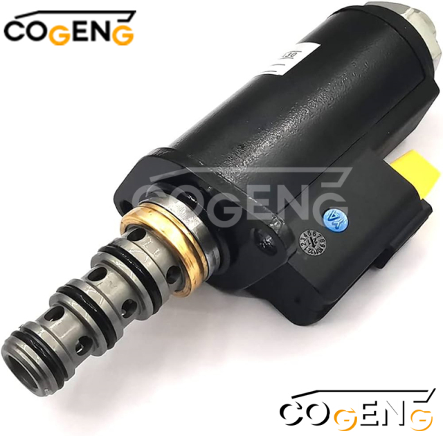 COGENG 121-1490 (1211490) Caterpillar Rotary Solenoid Valve | Direct OEM Replacement for Caterpillar Equipment,Excavator Solenoid Valve | Excavator Pressure Switch | Excavator Revolution Sensor | Excavator Wiring Harness | Excavator Throttle Motor --- COGENG High-Qulity Parts Service GAOGENG Provider,COGENG 121-1490 Blue Dot CAT Solenoid | E320-330C Rotary