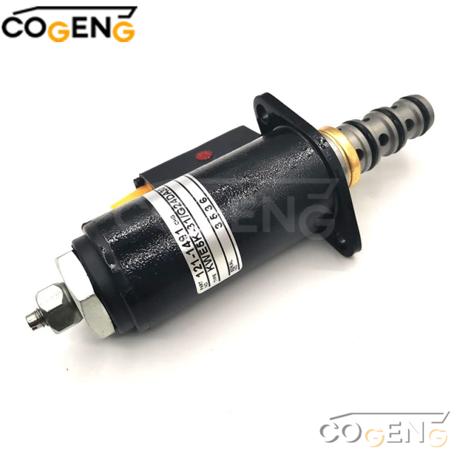 COGENG 121-1491 (1211491) Caterpillar Solenoid Valve | Red Dot Identification | Direct OEM Replacement for Caterpillar Equipment,Excavator Solenoid Valve | Excavator Pressure Switch | Excavator Revolution Sensor | Excavator Wiring Harness | Excavator Throttle Motor --- COGENG High-Qulity Parts Service GAOGENG Provider,COGENG 121-1491 Red Dot CAT Solenoid | Compact Machine