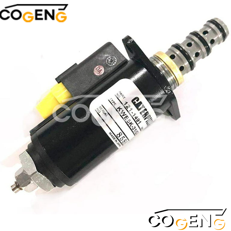 COGENG 121-1491 (1211491) Caterpillar Solenoid Valve | Red Dot Identification | Direct OEM Replacement for Caterpillar Equipment,Excavator Solenoid Valve | Excavator Pressure Switch | Excavator Revolution Sensor | Excavator Wiring Harness | Excavator Throttle Motor --- COGENG High-Qulity Parts Service GAOGENG Provider,COGENG 121-1491 Red Dot CAT Solenoid | Compact Machine