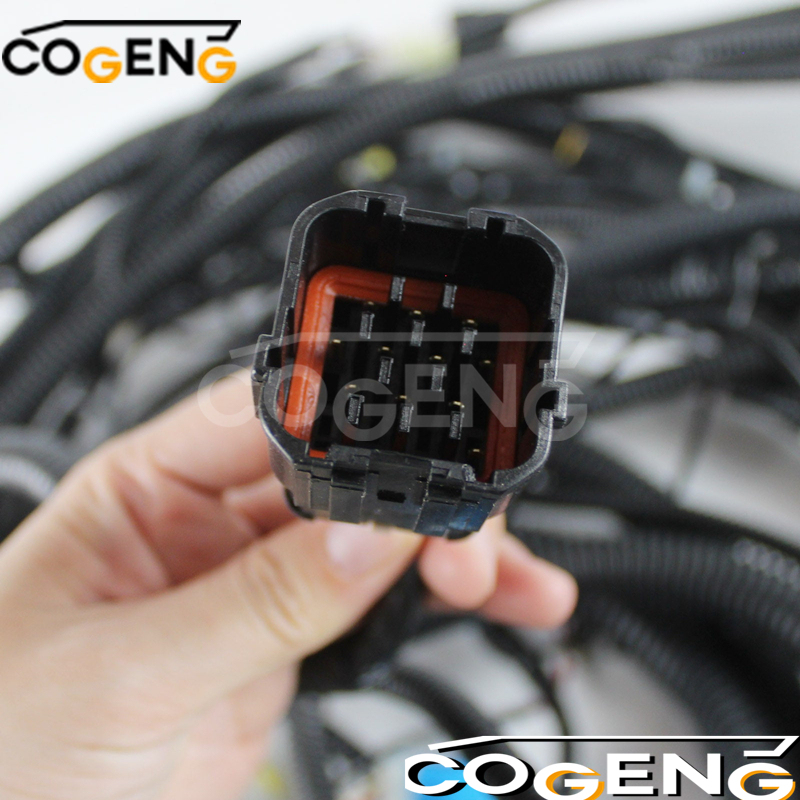 COGENG 207-06-61241 & 207-06-61242 & 207-06-61151 Komatsu Wiring Harness | Direct OEM Replacement for Komatsu Excavators,Excavator Solenoid Valve | Excavator Pressure Switch | Excavator Revolution Sensor | Excavator Wiring Harness | Excavator Throttle Motor --- COGENG High-Qulity Parts Service GAOGENG Provider,COGENG Komatsu Wiring Harness Set 207-06-61241, 207-06-61242 & 207-06-61151 | 3-Piece Complete Electrical System | OEM Replacement