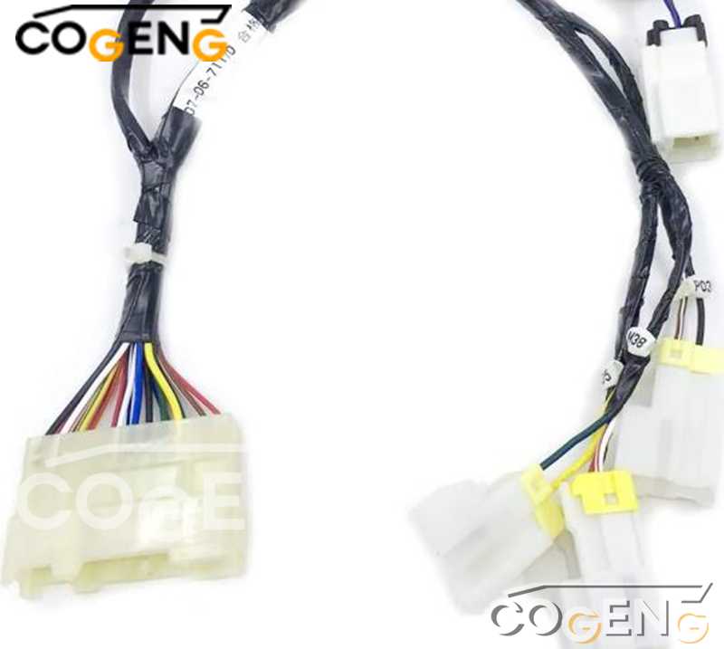 COGENG 20Y-06-41361 Komatsu Wiring Harness | Direct OEM Replacement for PC160LC-7E0 PC200-8 PC200LC-8,Excavator Solenoid Valve | Excavator Pressure Switch | Excavator Revolution Sensor | Excavator Wiring Harness | Excavator Throttle Motor --- COGENG High-Qulity Parts Service GAOGENG Provider,COGENG Komatsu Wiring Harness 20Y-06-41361 for PC160LC-7E0/PC200-8 Series | Cross-Generation Compatibility | OEM Replacement