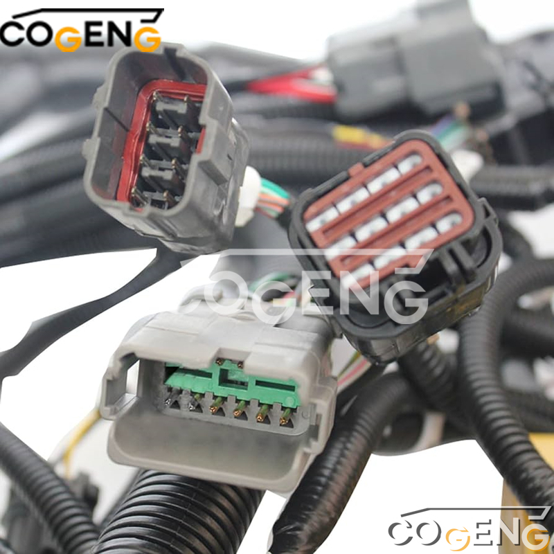 COGENG 207-06-71220 & 207-06-71221 Komatsu Wiring Harness | Direct OEM Replacement for PC300-7 PC350-7,Excavator Solenoid Valve | Excavator Pressure Switch | Excavator Revolution Sensor | Excavator Wiring Harness | Excavator Throttle Motor --- COGENG High-Qulity Parts Service GAOGENG Provider,Internal Wire Harness 207-06-71220 (207-06-71221) for Komatsu PC300-7 PC350-7 Excavators | High-Quality COGENG