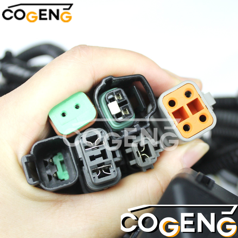 COGENG 207-06-76110 & 207-06-76111 & 208-06-76113 Komatsu Wiring Harness | Direct OEM Replacement for PC300-8 PC350-8,Excavator Solenoid Valve | Excavator Pressure Switch | Excavator Revolution Sensor | Excavator Wiring Harness | Excavator Throttle Motor --- COGENG High-Qulity Parts Service GAOGENG Provider,Main Wiring Harness 207-06-76110 / 207-06-76111 / 208-06-76113 for Komatsu PC300-8 PC350-8 Excavator | COGENG